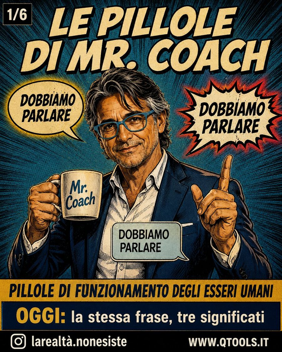 La stessa frase, tre significati